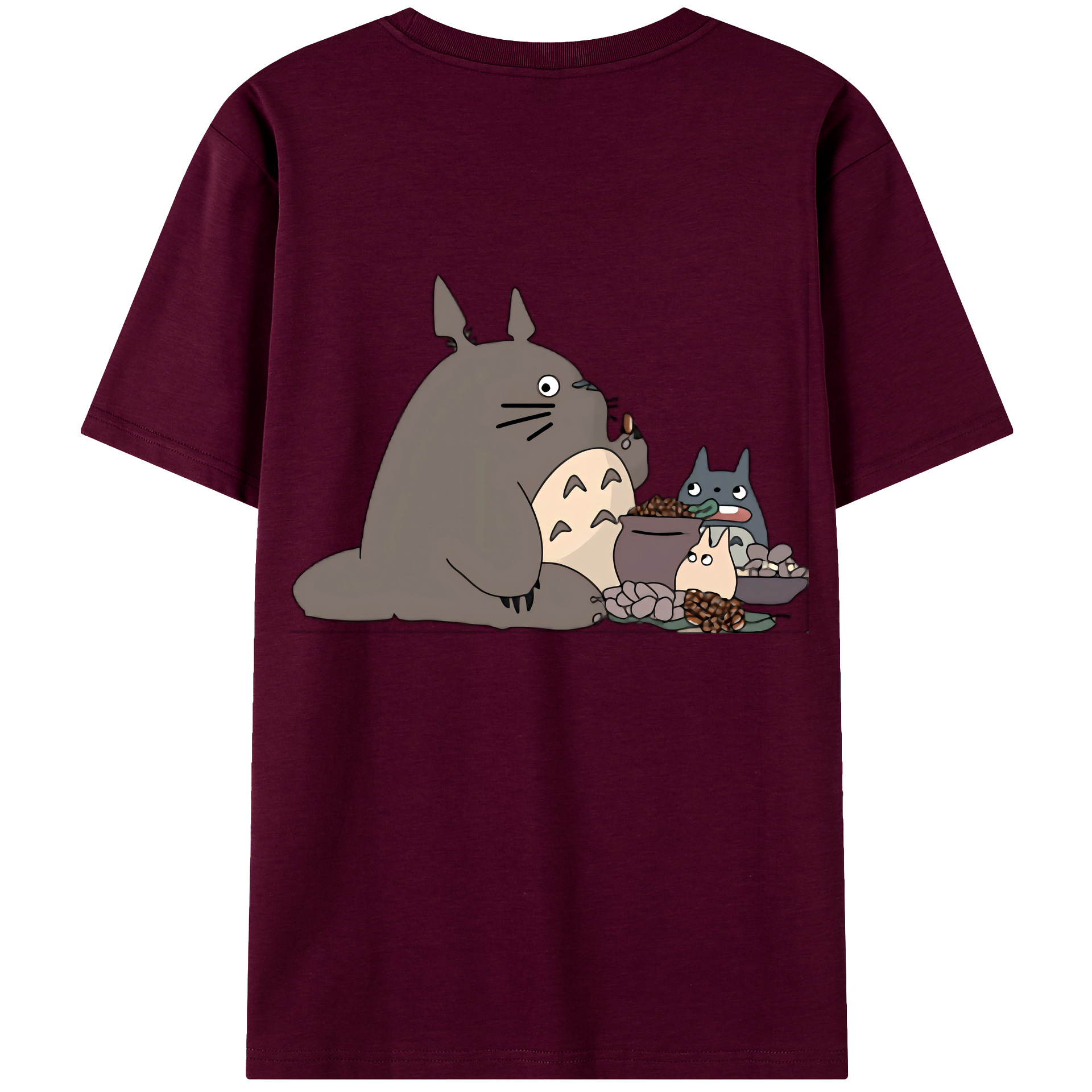 （画像用） となりのトトロ 草壁メイ 草壁サツキ My Neighbor Totoro Satsuki Kusakabe Mei Kusakabe レディース半袖Tシャツ(バックプリント)